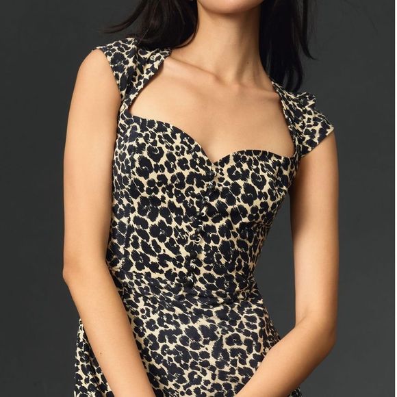 Anthropologie Leopard Print Dress - Picture 11 of 15